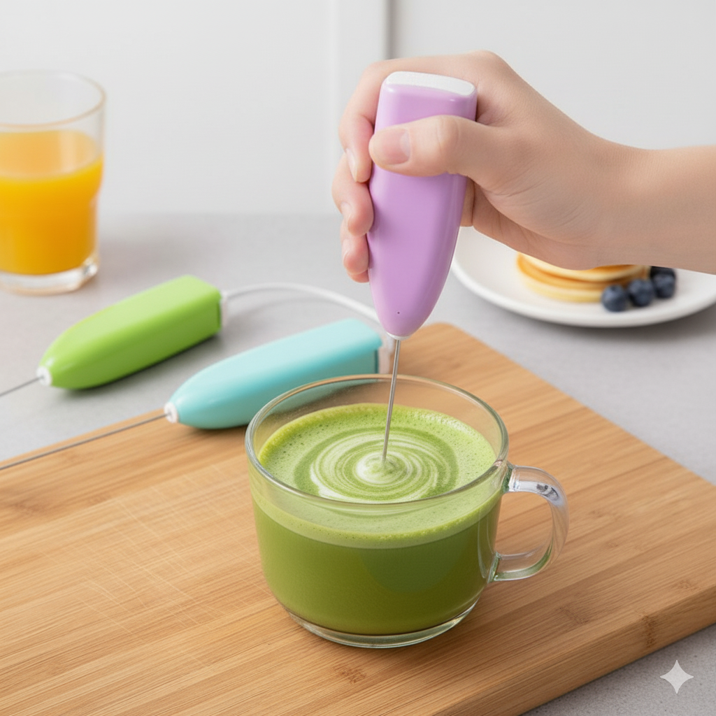 Multipurpose Electric Coffee Beater – Handheld Milk Frother & Egg Mixer