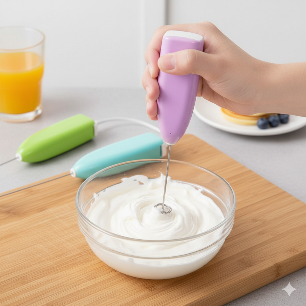 Multipurpose Electric Coffee Beater – Handheld Milk Frother & Egg Mixer