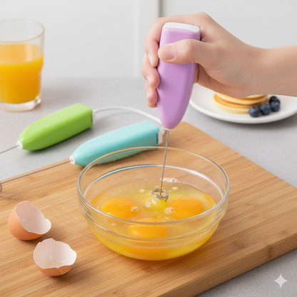 Multipurpose Electric Coffee Beater – Handheld Milk Frother & Egg Mixer