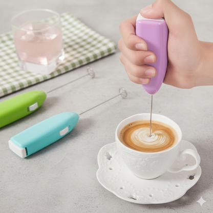 Multipurpose Electric Coffee Beater – Handheld Milk Frother & Egg Mixer