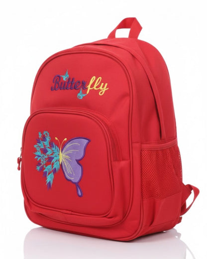 🦋 “Butterfly Kids Backpack – Red” 🎒